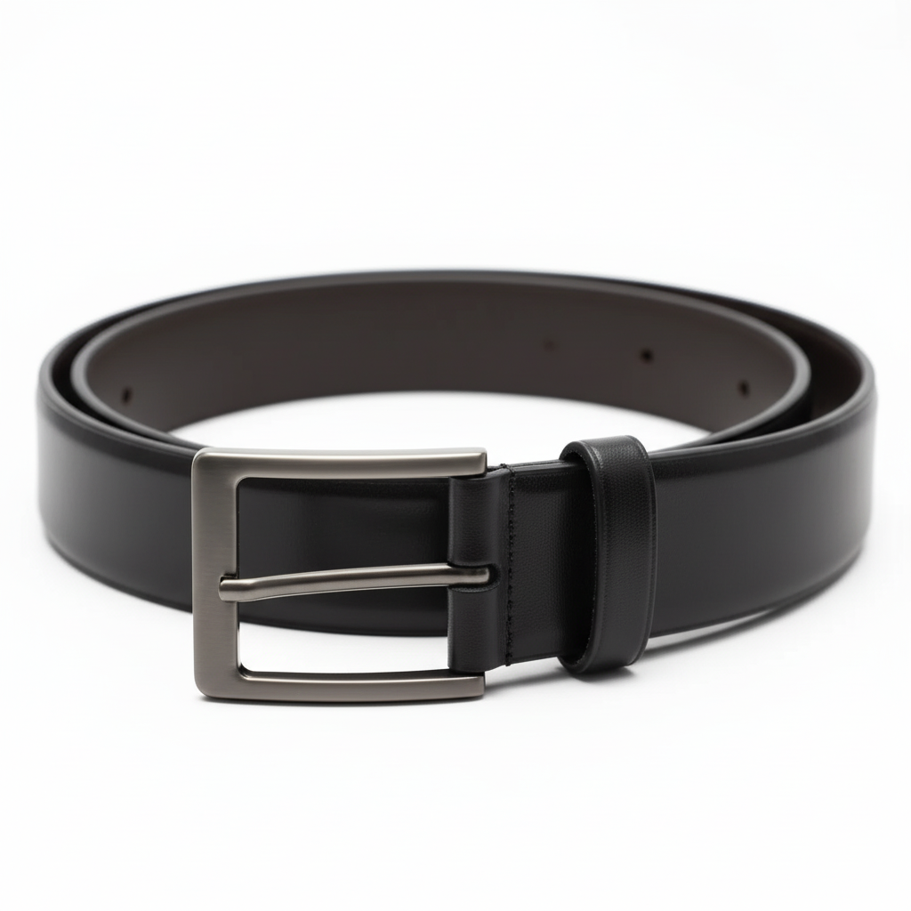 Black Leather Belt