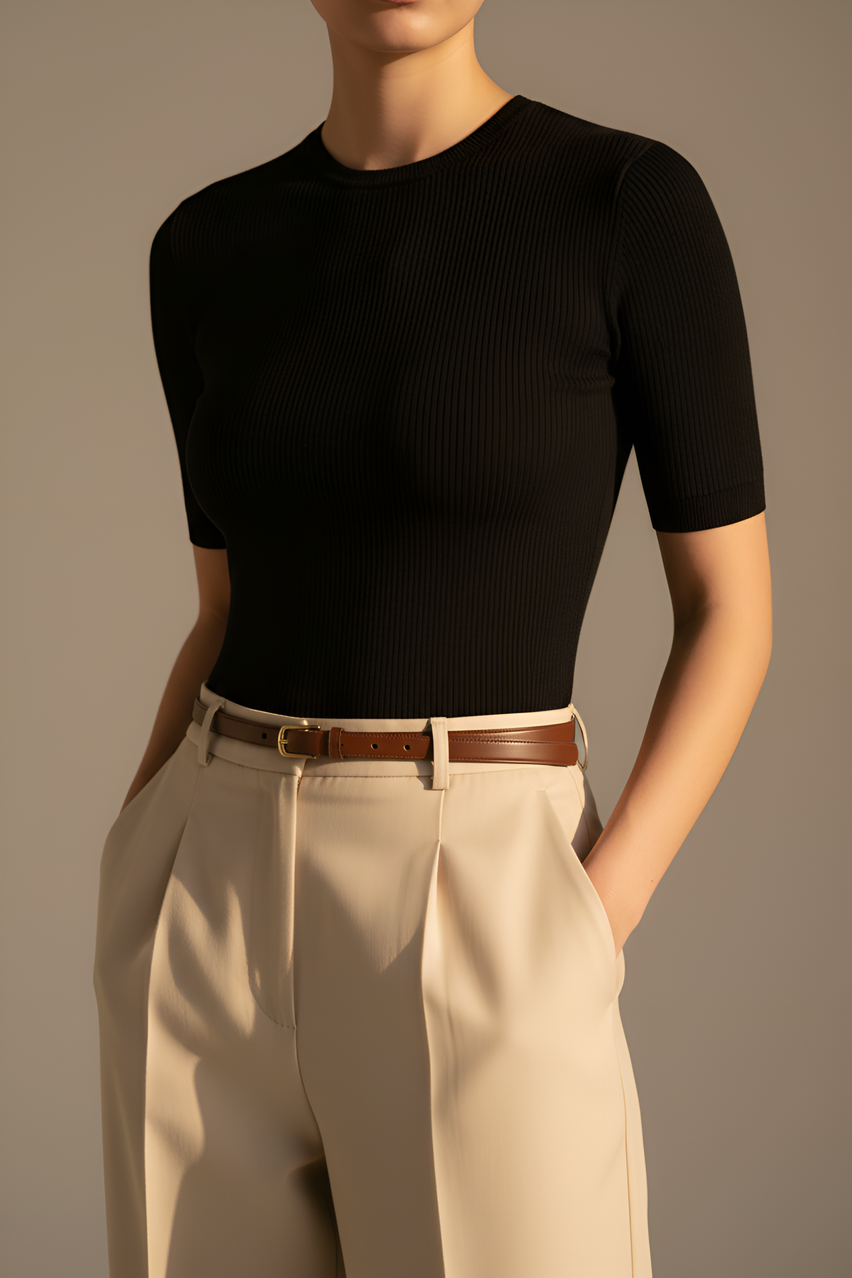 Classic Slim-Fit Women Tee