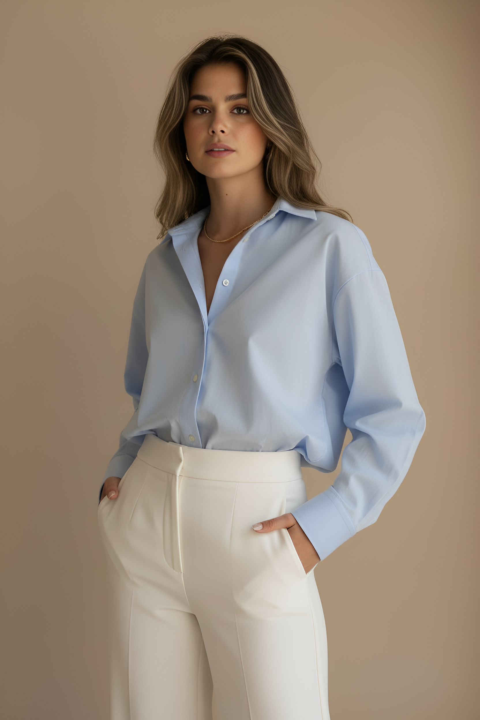 Tailored Classic Blue Shirt