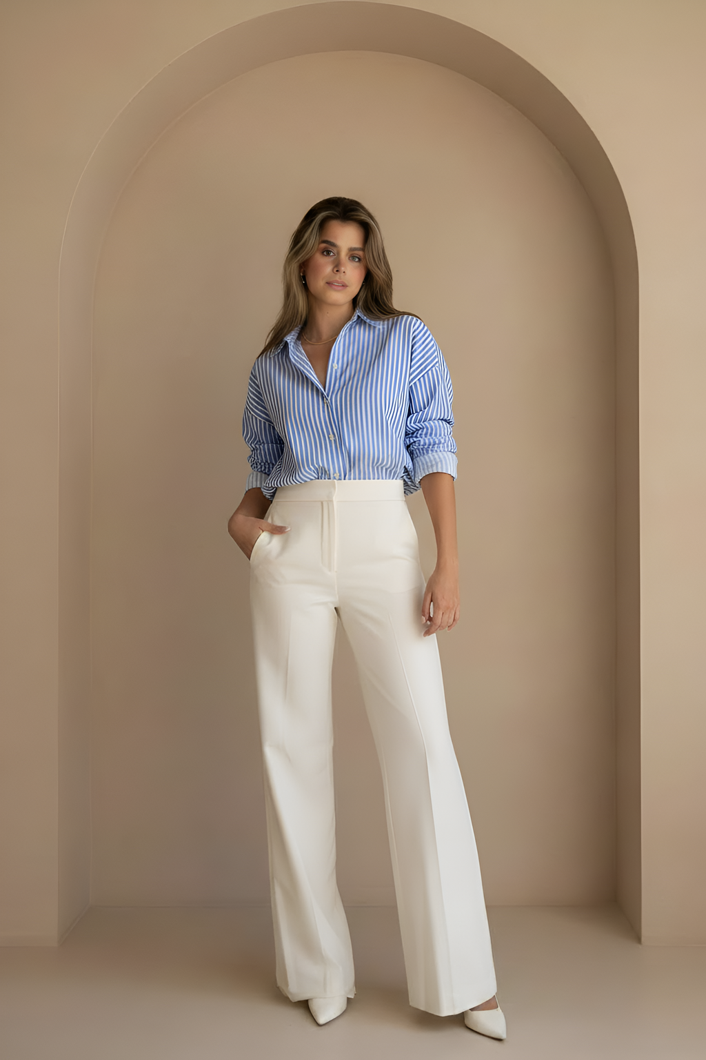 Tailored Classic Blue Shirt
