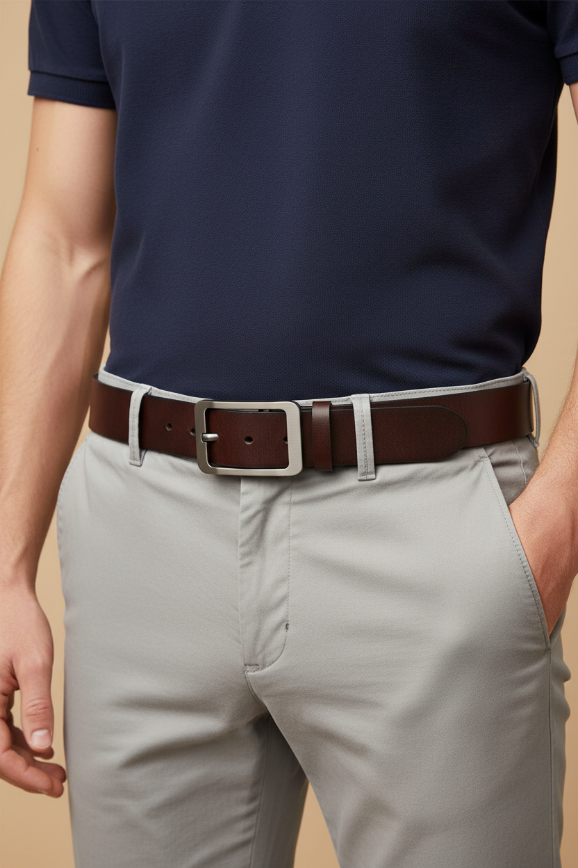 Vintage Style Needle Buckle Belt