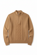 Soft Textured Zip Up