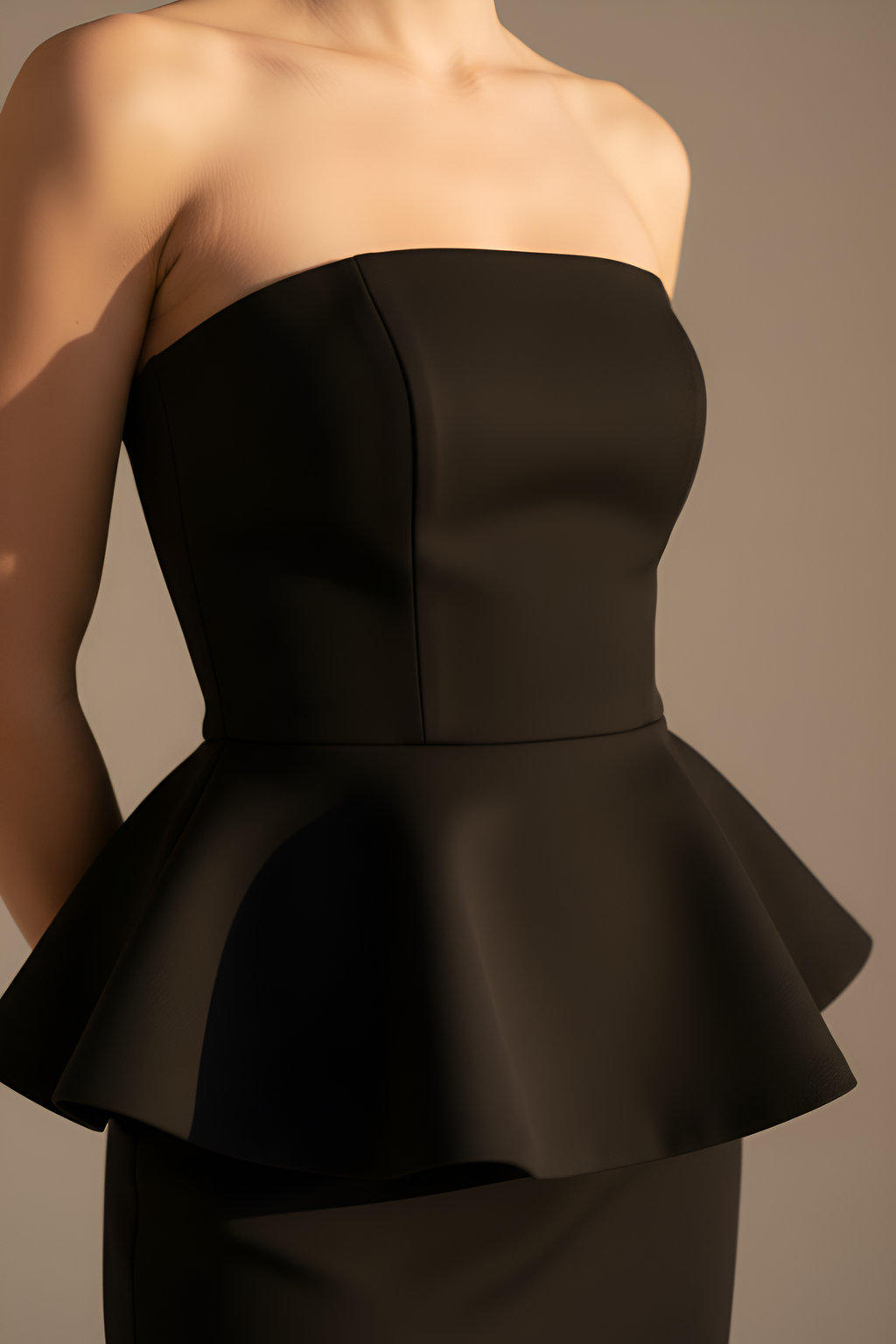 Sculpted Bandeau Top