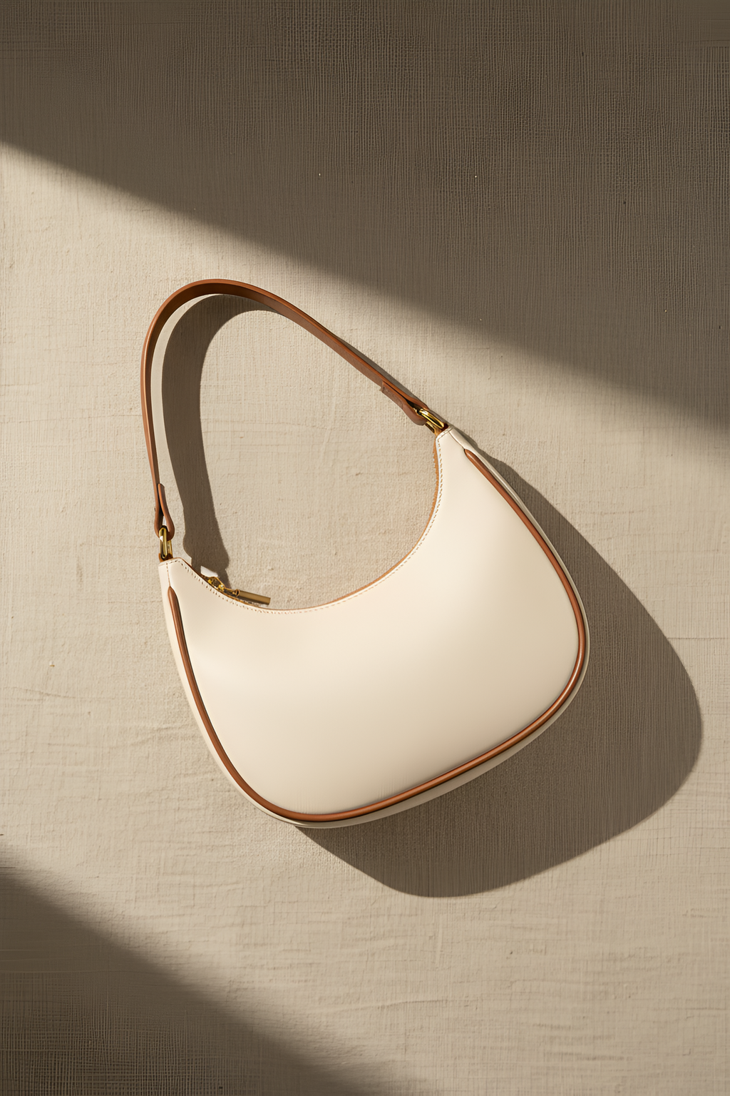 Two-Tone Shoulder Bag