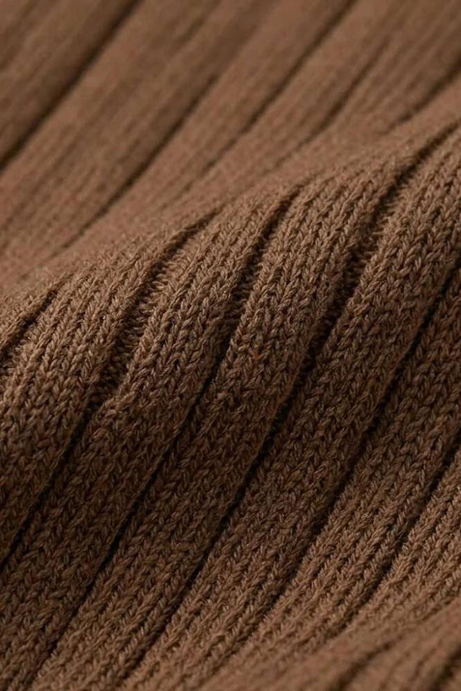 Knit Button-Placket Polo