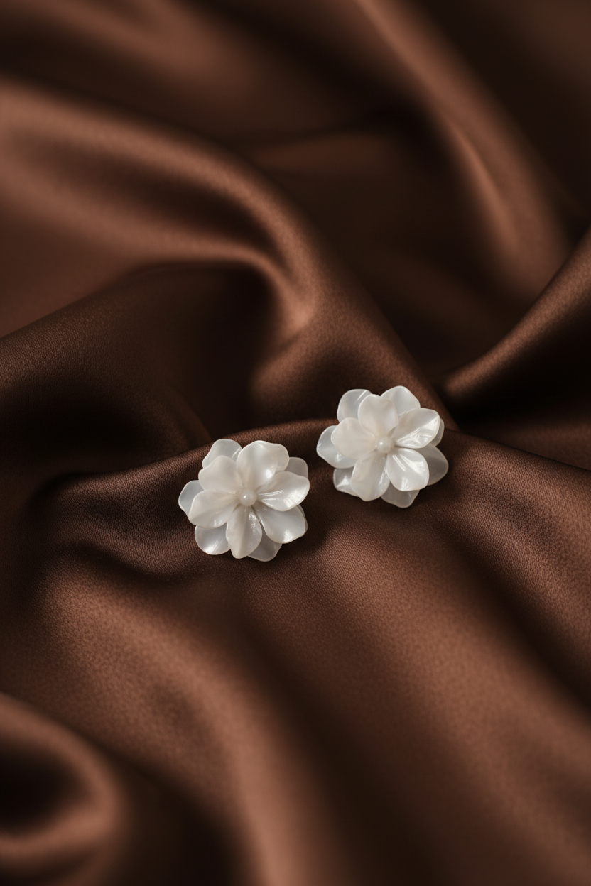 Editorial 3 — Dark Satin Drape