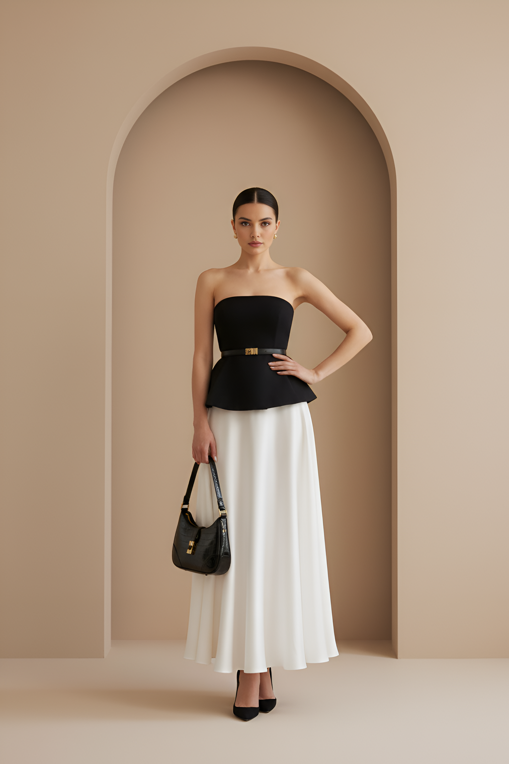 Sculpted Bandeau Top