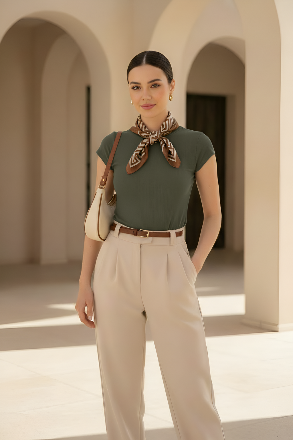 Classic Slim-Fit Women Tee