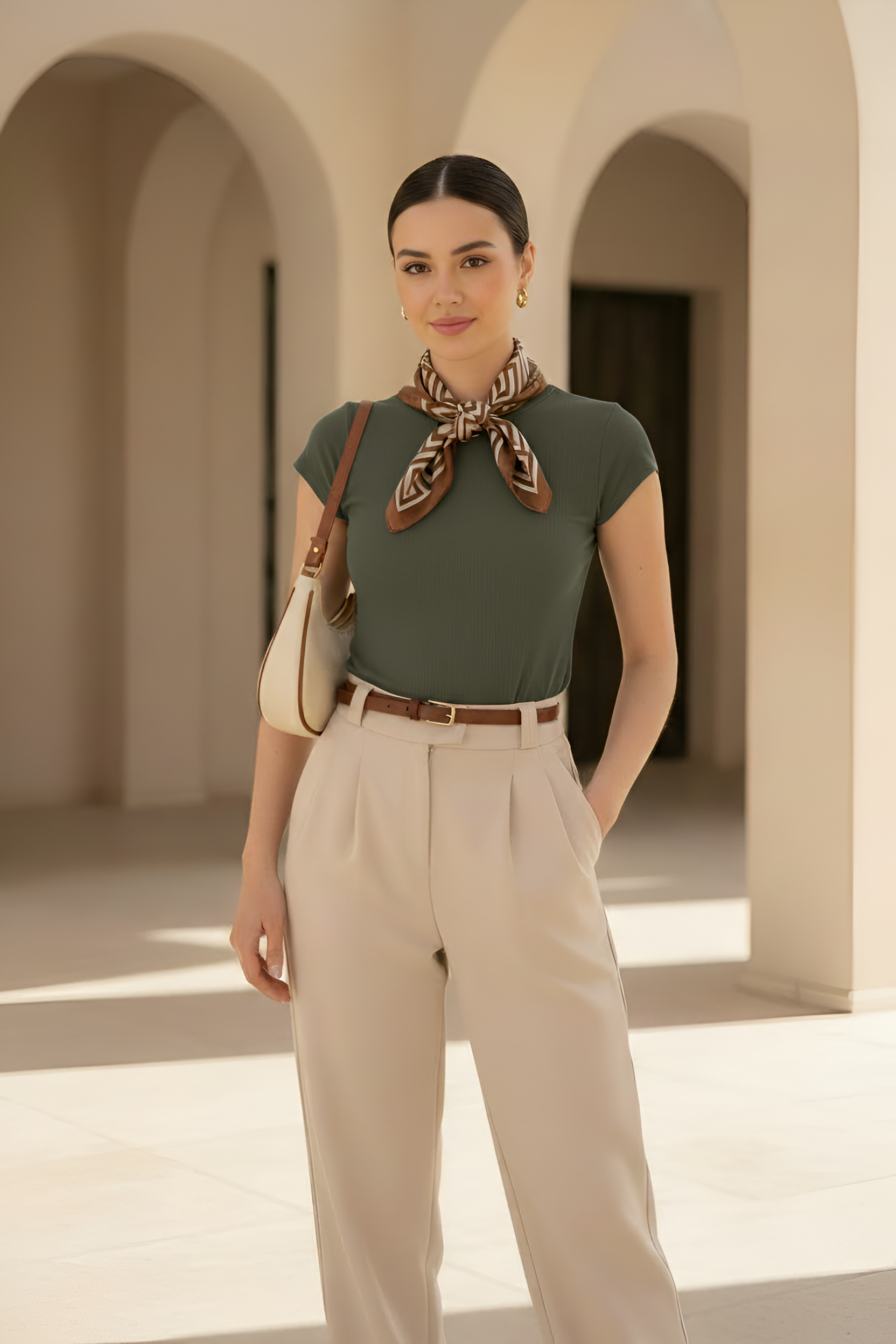 Classic Slim-Fit Women Tee