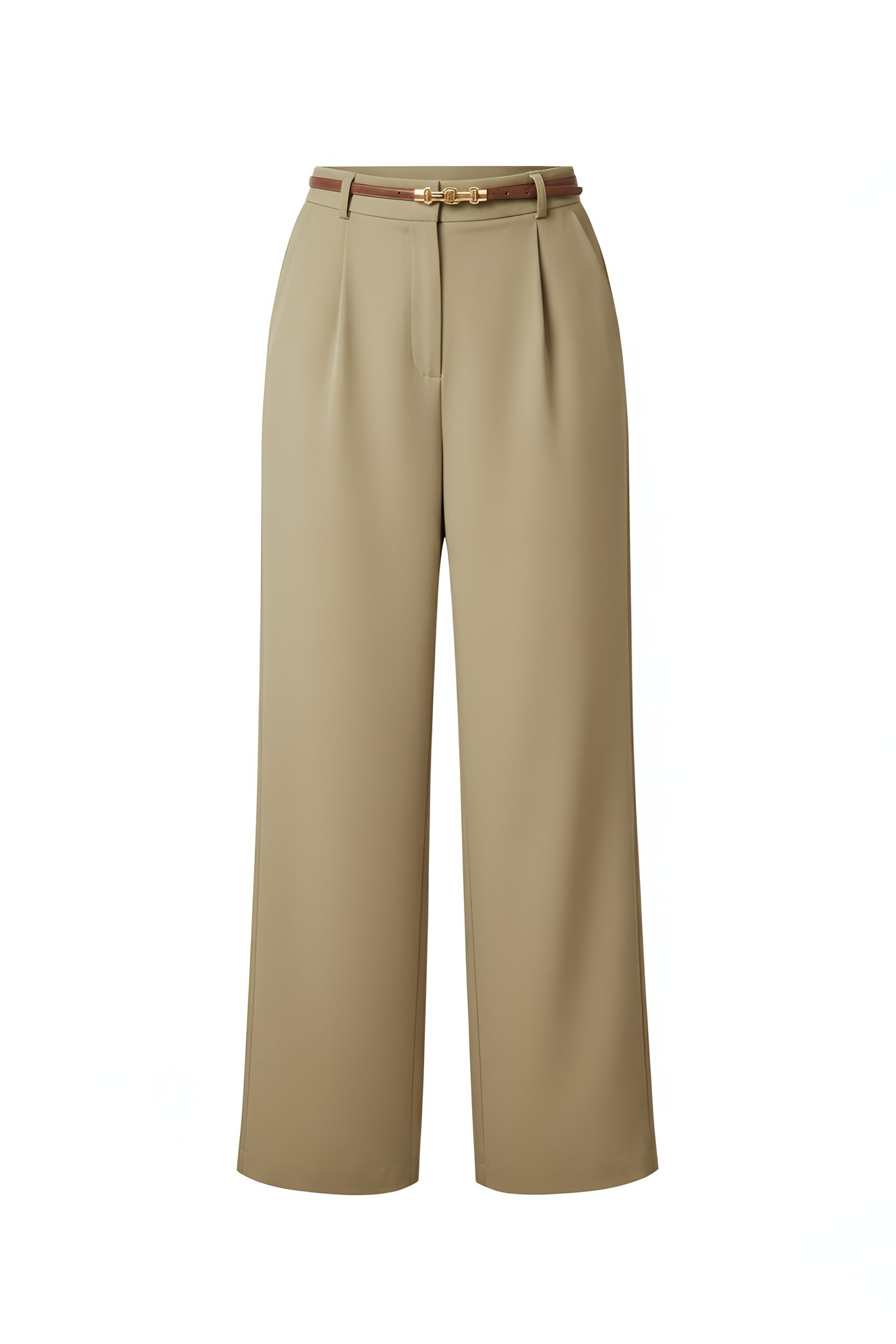 Wide‑Leg Tailored Trousers