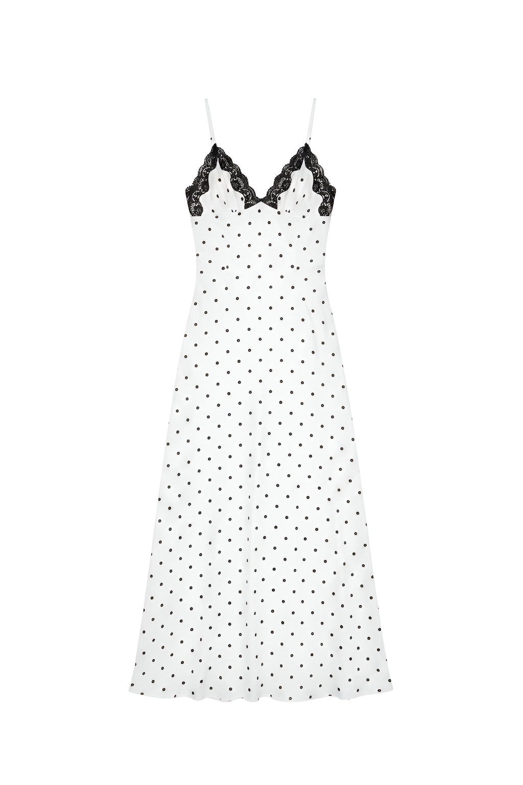 Polka Dot Slip Dress