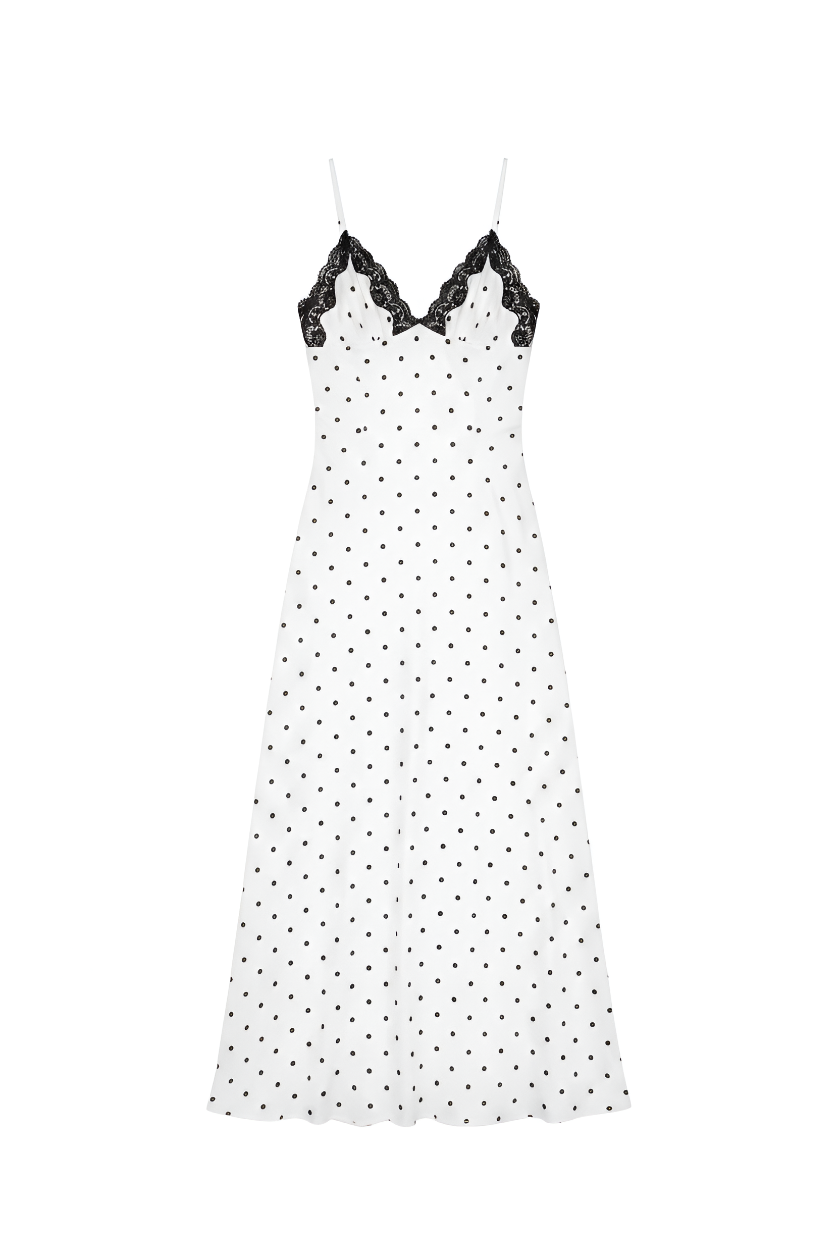 Polka Dot Slip Dress