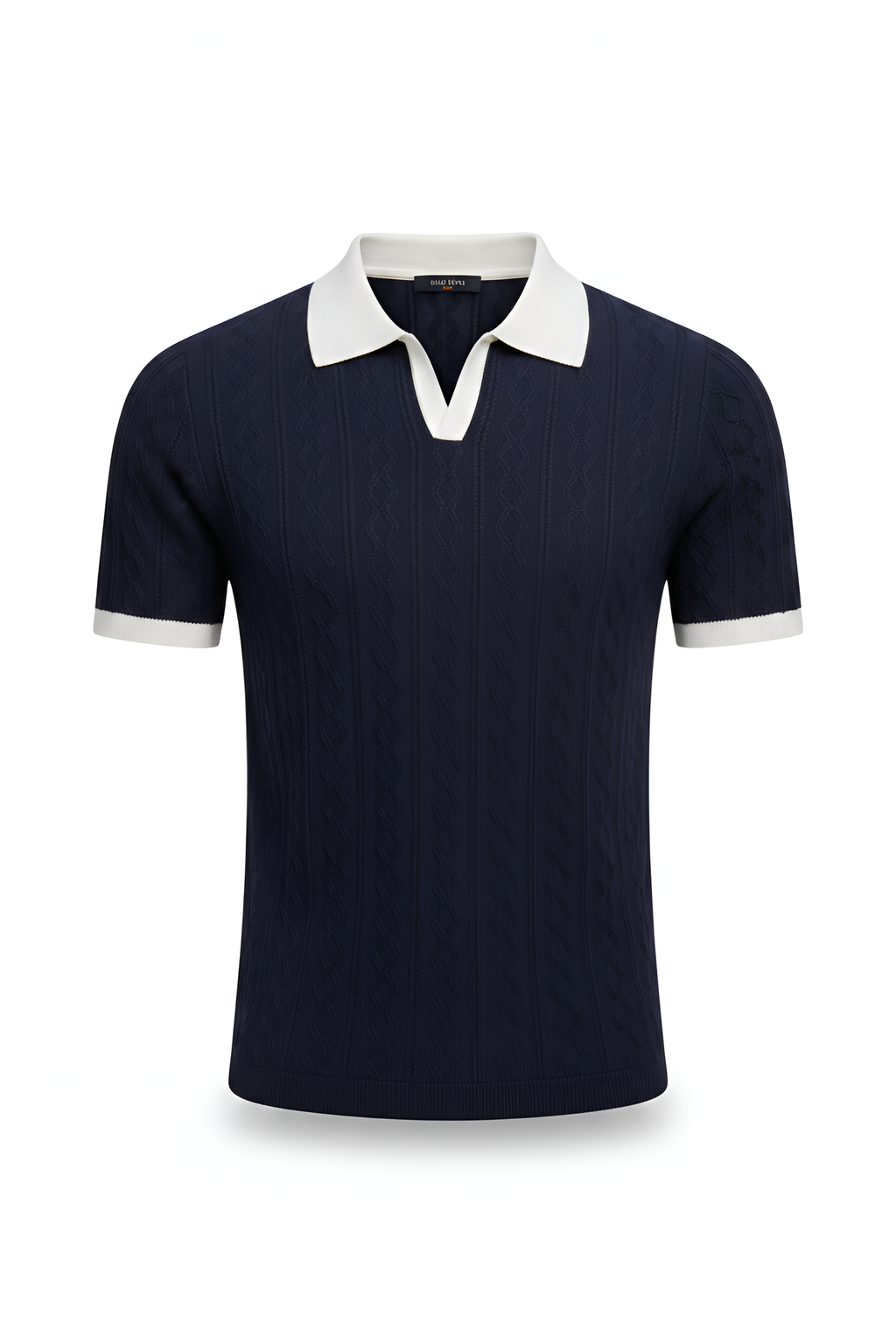 Riviera Contrast Knit Polo