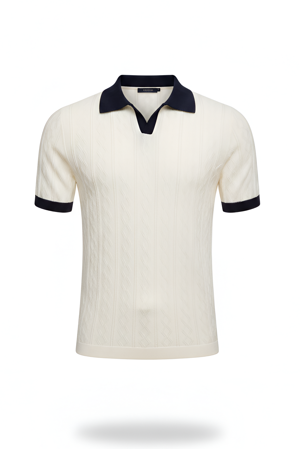 Riviera Contrast Knit Polo