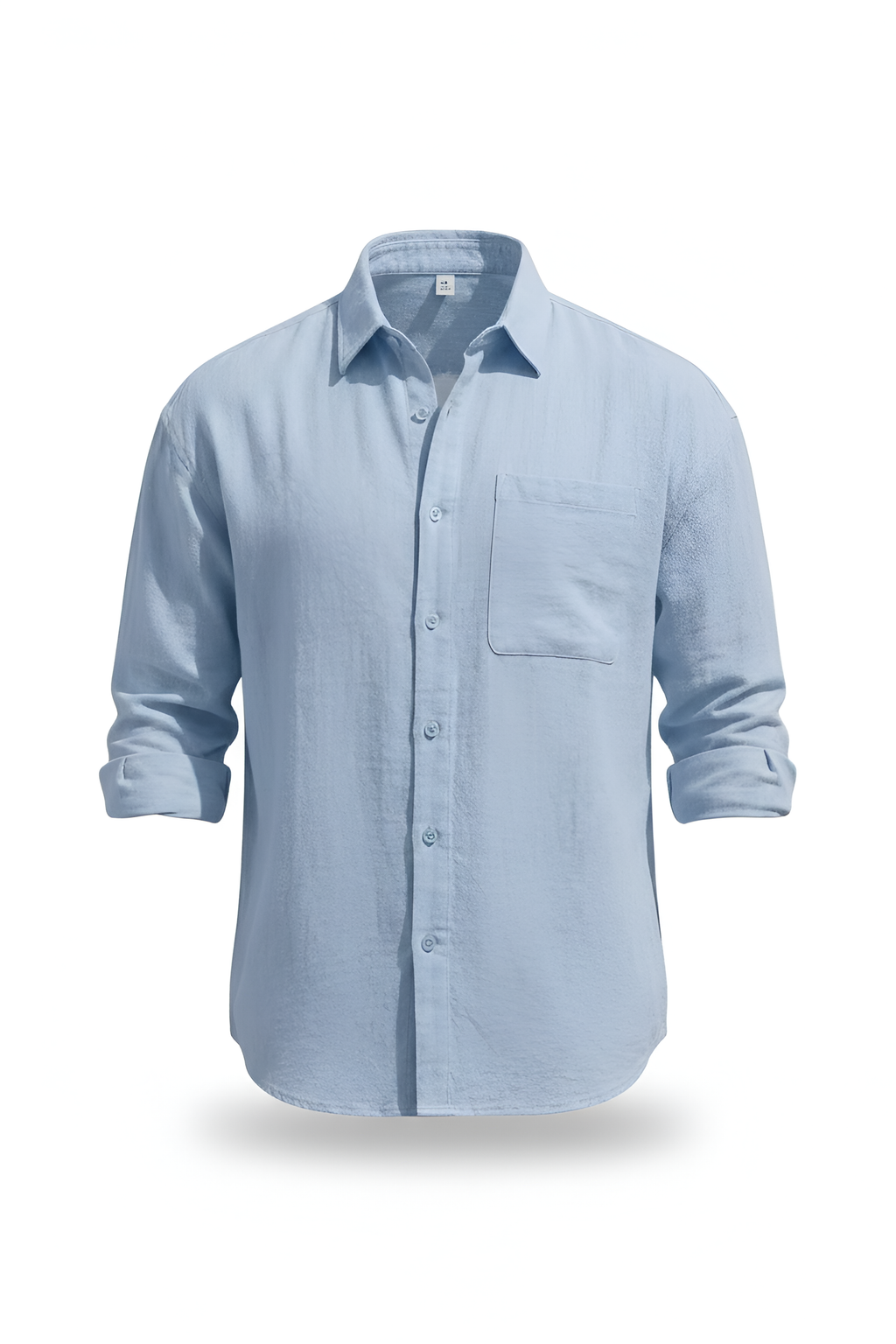 Oldmont Long‑Sleeve Linen Shirt