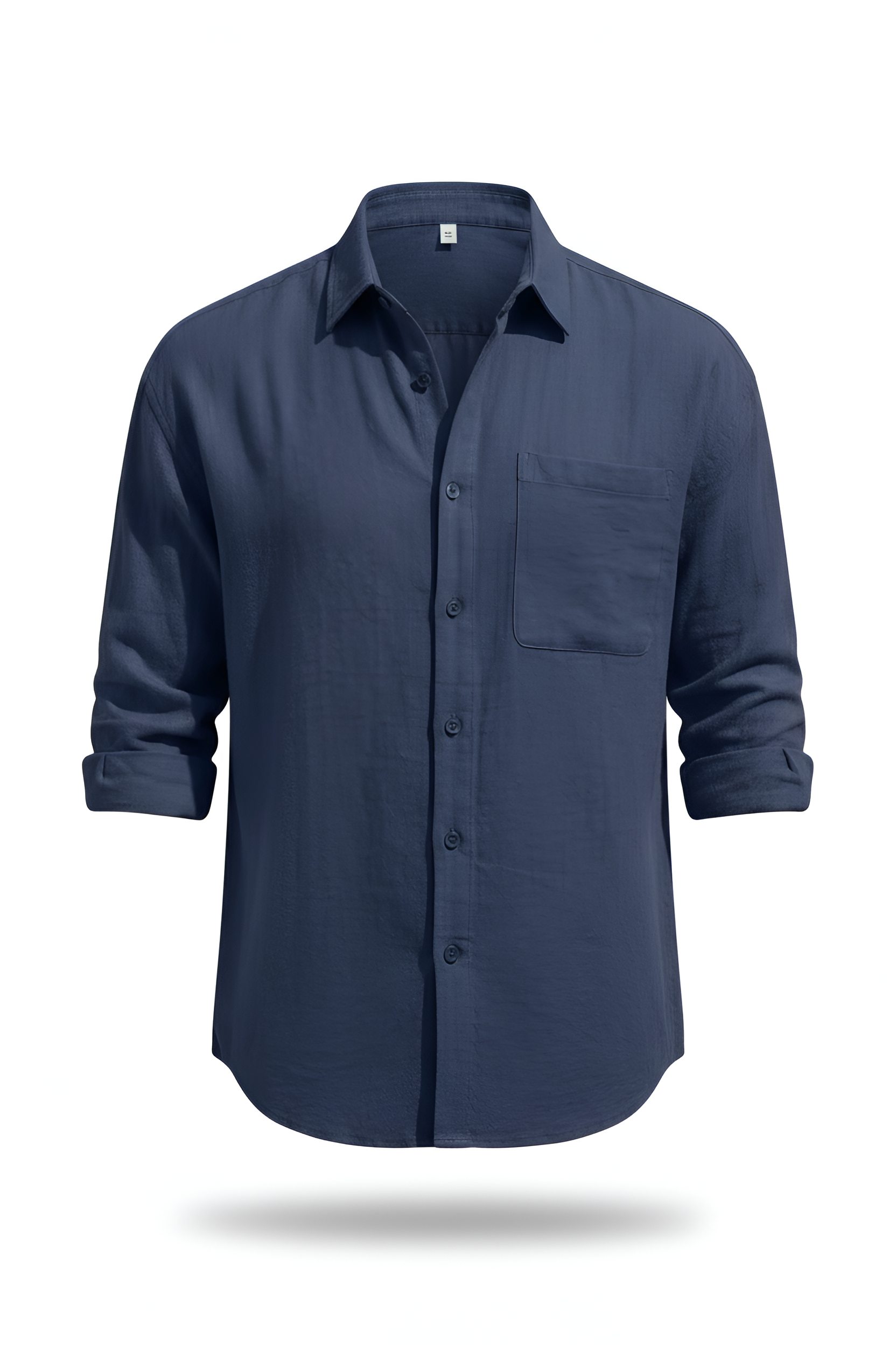 Oldmont Long‑Sleeve Linen Shirt