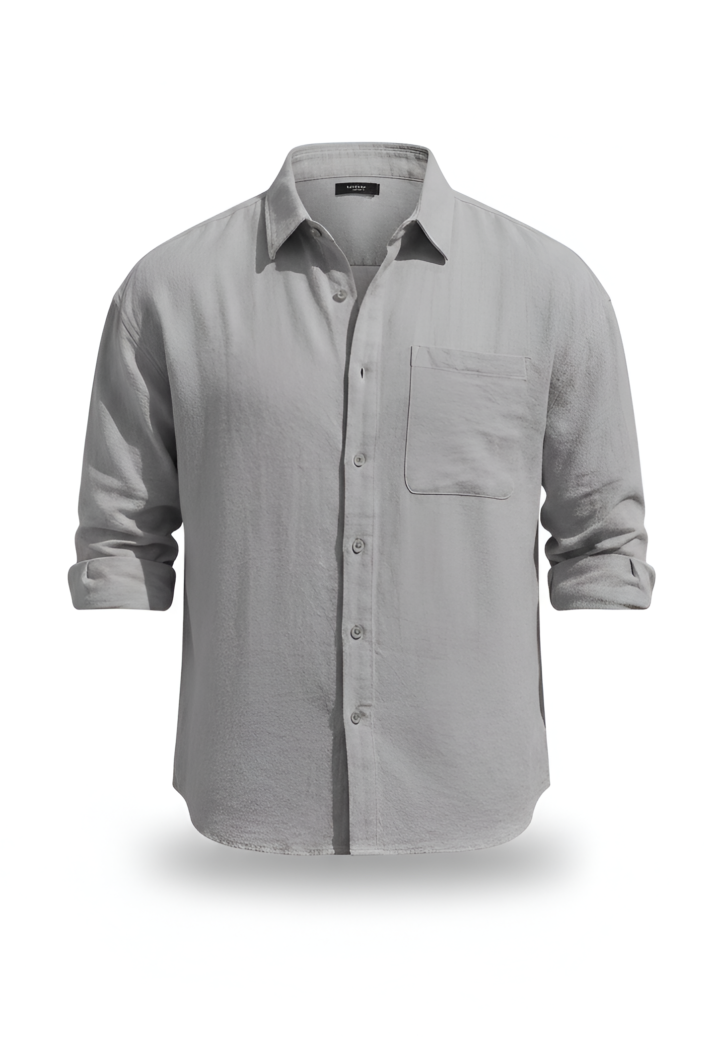 Oldmont Long‑Sleeve Linen Shirt