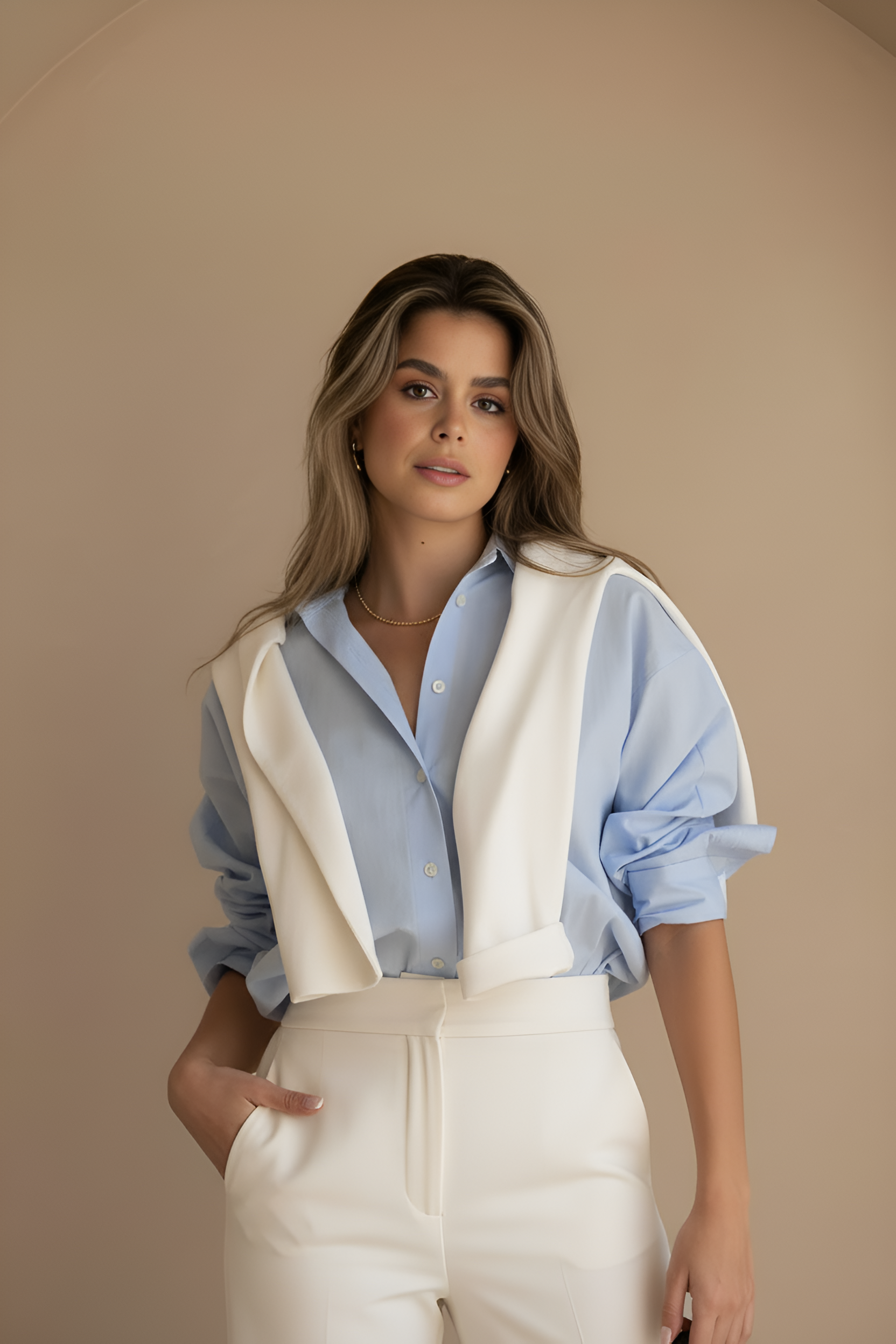 Tailored Classic Blue Shirt