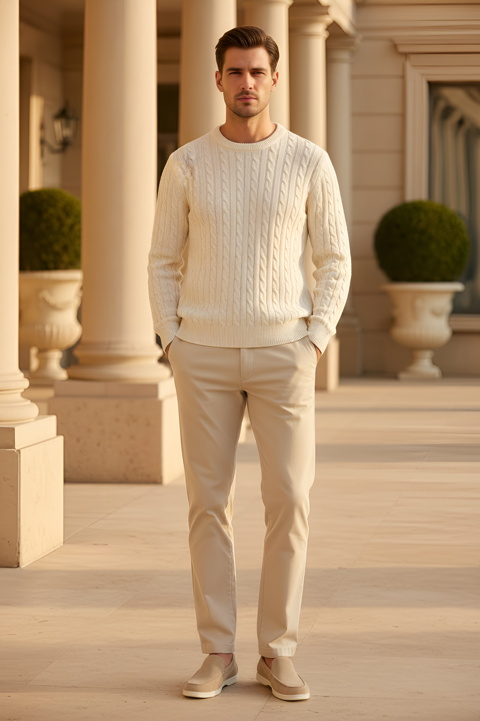 Savoy Classic Knit Pullover