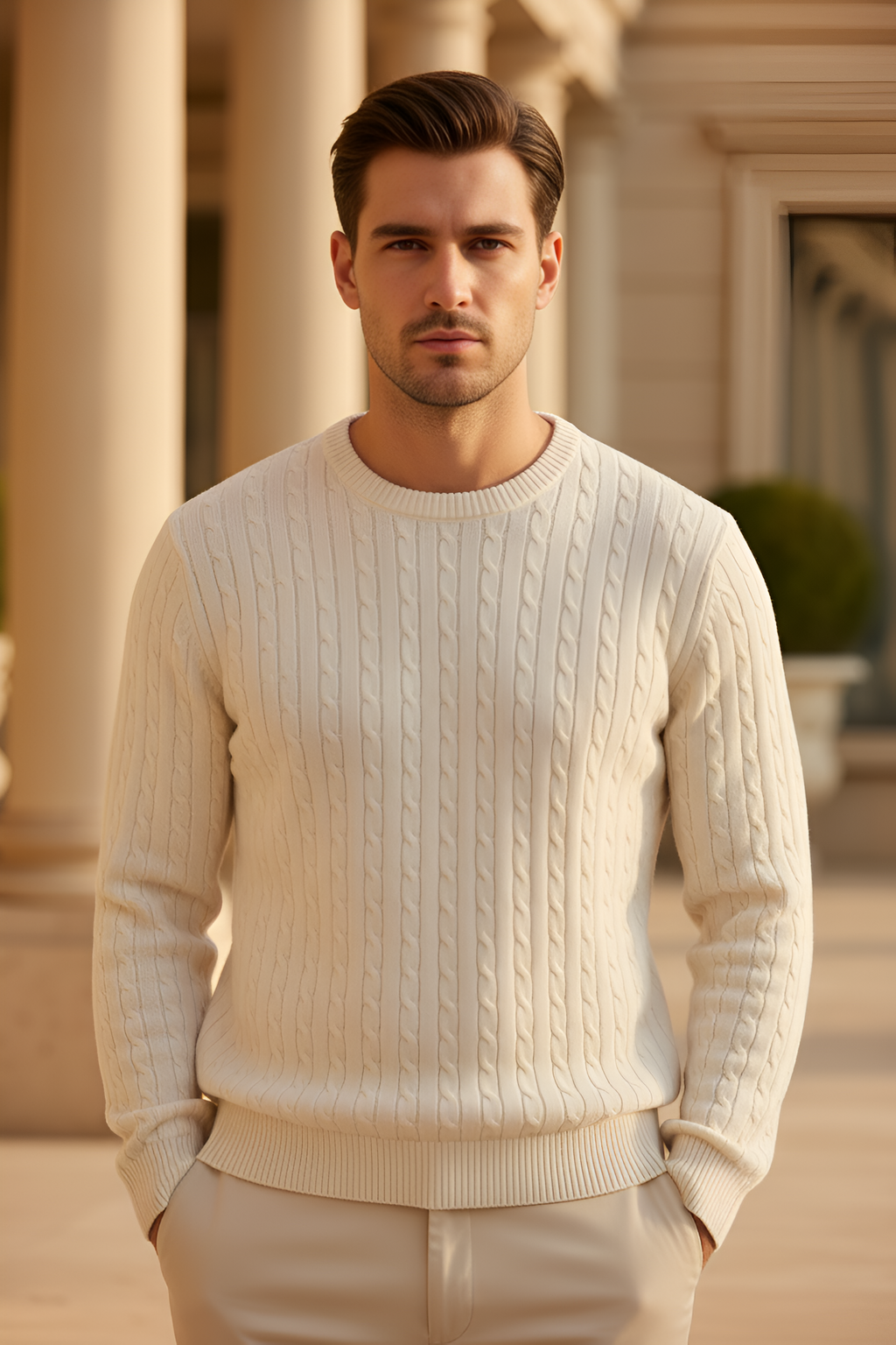 Savoy Classic Knit Pullover