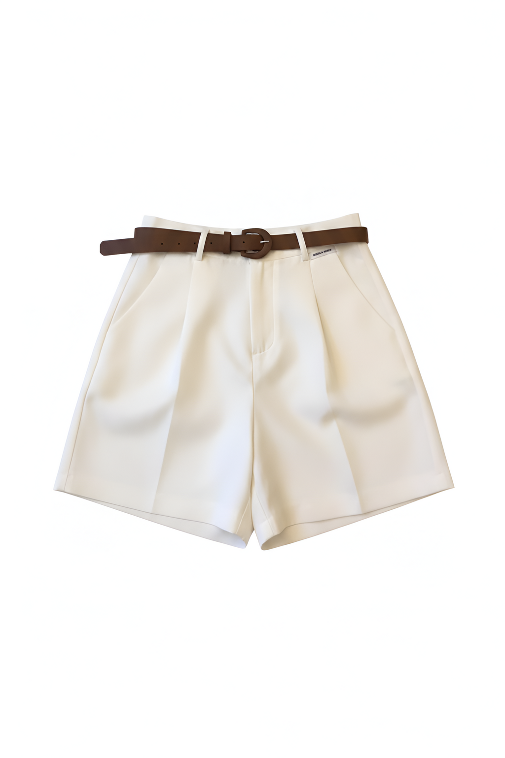 Pleated Tailored Shorts
