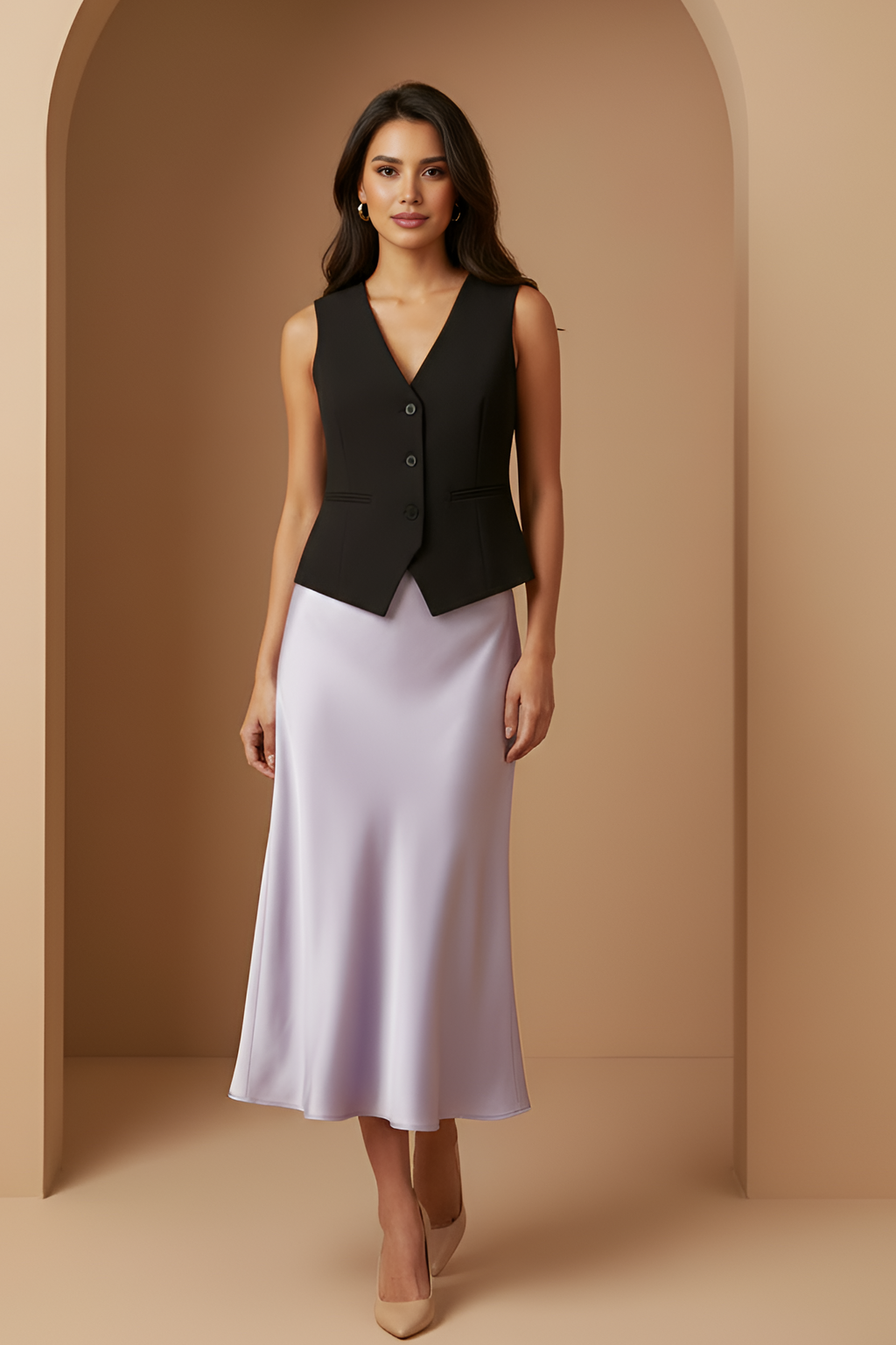 Tailored Sleeveless Waistcoat