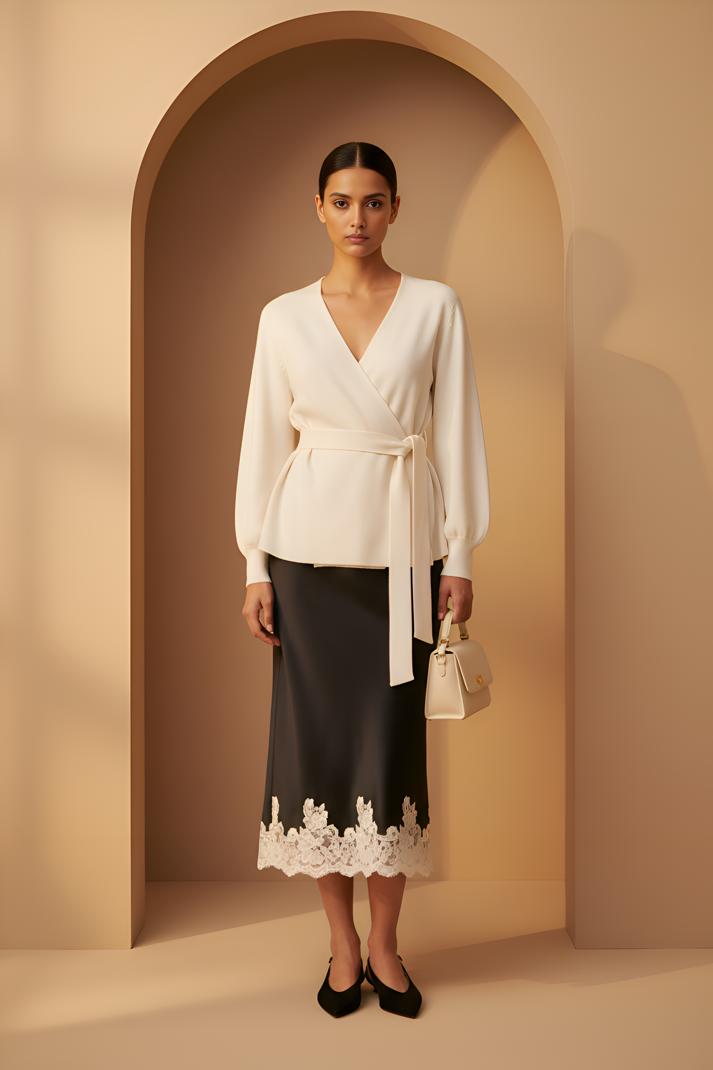 Belted Wrap Jacket