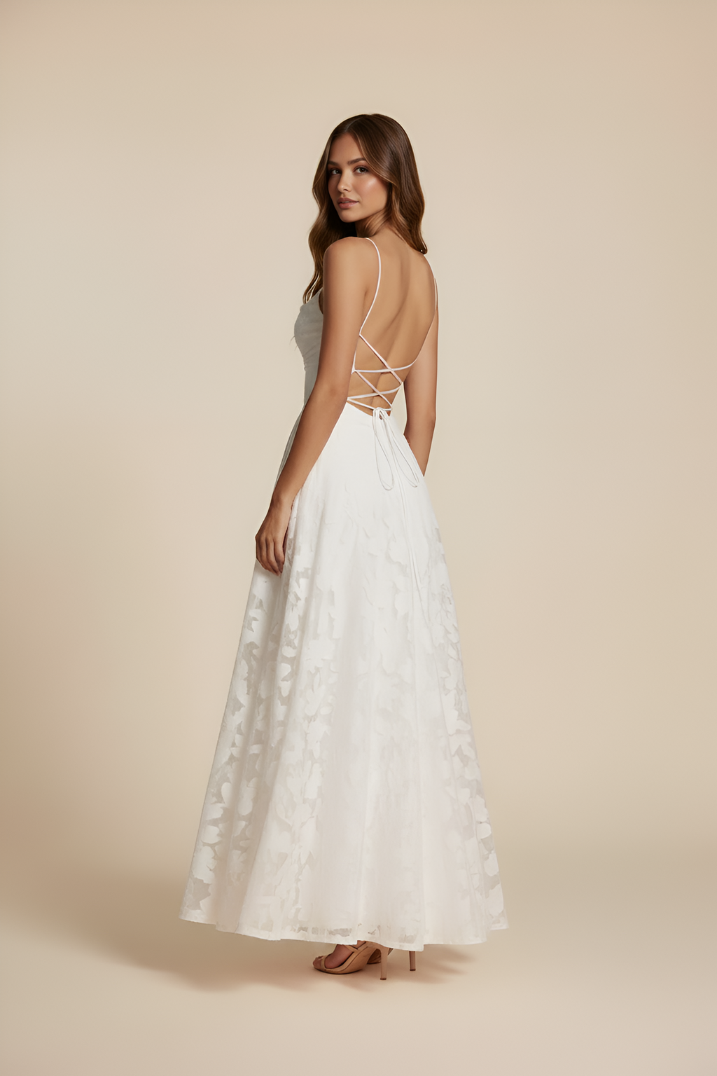 Eva Floral Midi Gown