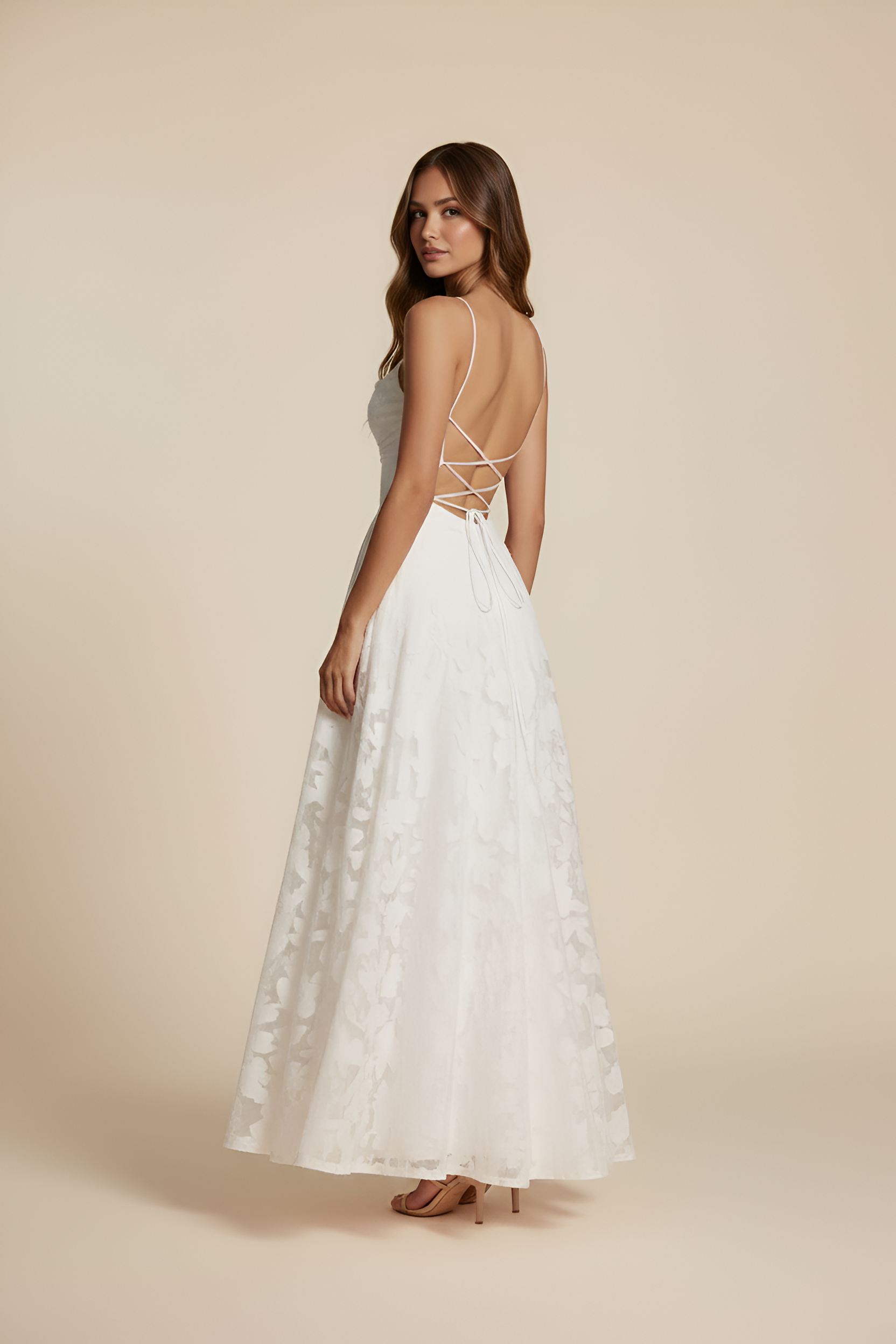 Eva Floral Midi Gown