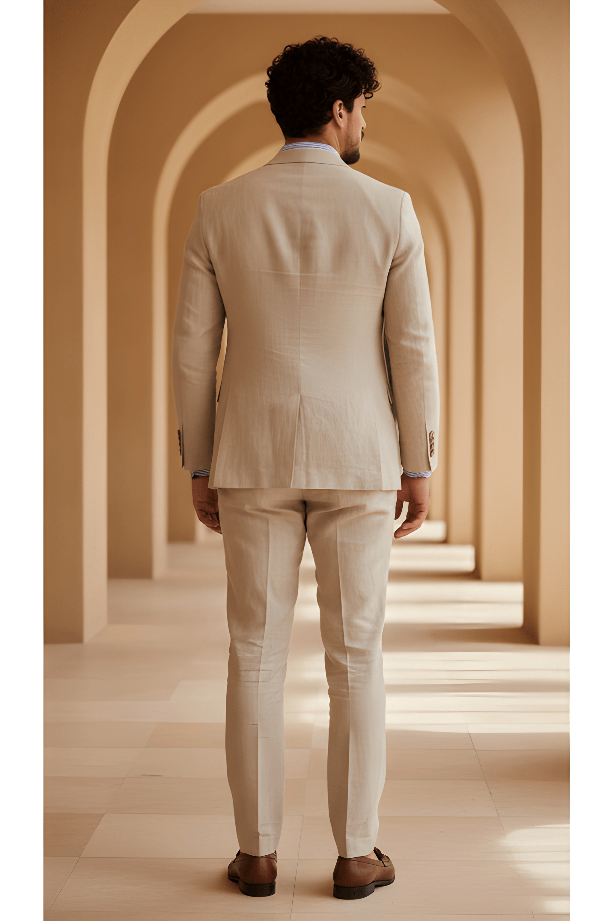 Savile Stone Two‑Piece Suit
